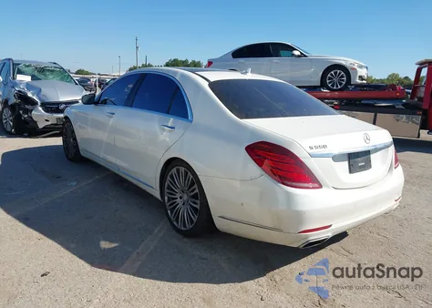 2017 Mercedes-Benz S 550 z USA, uszkodzony, nr VIN WDDUG8CB3HA317078
